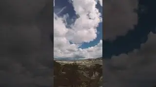 4k Vertical Timelapse of clouds from Bernal Heights