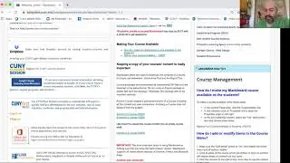 Blackboard Tips for Faculty