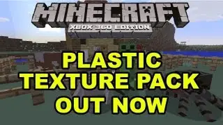 Minecraft Xbox | PLASTIC TEXTURE PACK IS OUT | (Showcase)