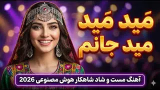 آهنگ مست &laquo;میده میده جانم&raquo; (شاهکار هوش مصنوعی) | Mayda Mayda Janam - New Afghan Song 2026