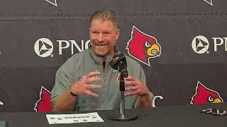 Louisville LB coach Mark Ivey ahead of season opener vs Eastern Kentucky 
