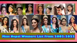 Miss Nepal Winners List From 2002-2022 & Crowning Moment 👑