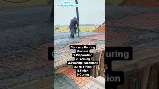 Concrete Pouring ||#civil #concrete #construction #civilengineering