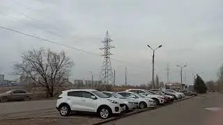 Волжский, прогулка по ул. Мира в 37-38 мкр 08 апр 2021
