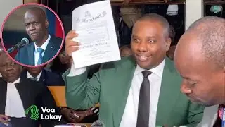 Claude Joseph ak anpil pr&egrave;v nan dosye asasina Jovenel Moise devan kou dapel