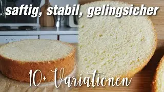 🔥Vanille R&uuml;hrkuchen f&uuml;r Motivtorten & mehrst&ouml;ckige Torten