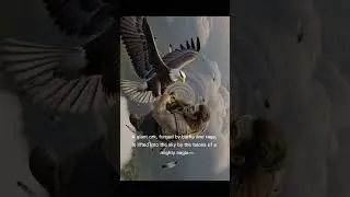 Giant Ork vs Eagle &ndash; Epic Battle in the Sky#OrkVsEagle#FantasyBattle#EpicSkyFight