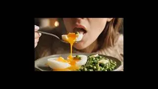 The Most Satisfying Soft-Boiled Egg ASMR 🥚✨