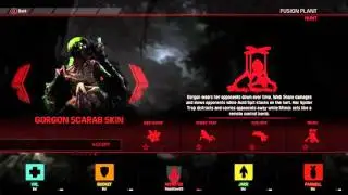 Evolve Gorgon Skin Choices in HD