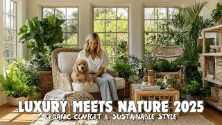 Luxury & Organic Comfort 2025 Biophilic Design, Natural Materials & Sustainable Interior Trends