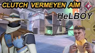 CLUTCH VERMEYEN AİM !! HeLBOY VALORANT VURUŞ KESİTLERİ