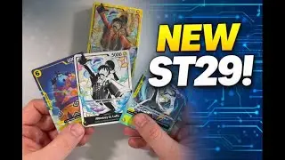 One Piece Card Game ST29 Egghead Starter Deck Unboxing | New Release!