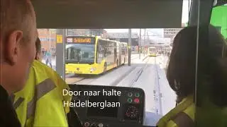 Opleidingsrit tram op Uithoflijn, 5 maart 2019