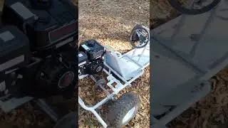 Predator 212 go kart with live axle