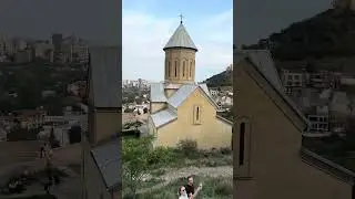 Narikala Fortress (city from inside castle walls) - Tbilisi, Georgia