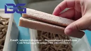 Triangle Crispy Cracker Maker Machine Chooclate Filling Triangle Crisp Wafer Sticks Production Line