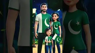 Celebrate Independence Day in 3D Animated Style 🇵🇰✨ || AI Generated Videos🔥 || Adii
