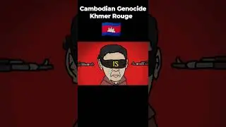 🇰🇭 Pol Pot's Cambodian Genocide ANIMATED #cambodia #polpot