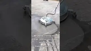 Cost-effective PRESSURE WASHER SURFACE CLEANER Functional Demonstration #professionalcleaners