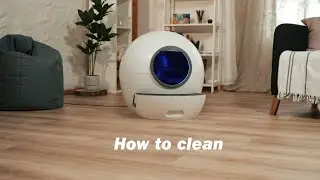 How to Clean/Disassemble Els Pet Self-cleaning Cat Litter Box?