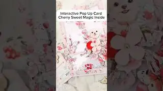Interactive Shaker Card Tutorial | Pop-Up Butterfly Surprise with Cherry Sweet #crafts #papercrafts
