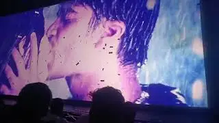 Simbu hot kissing scene.🔥🥵#Manmadha re-release theatre response