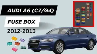 Audi A6 (C7/G4) Fuse Box Diagram & Location (2012&ndash;2015)