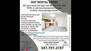 For rent  call 3470797.2787  NO TEXT