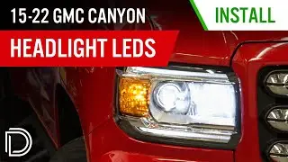 Как установить светодиодные фары GMC Canyon 2015&ndash;2022 годов | Diode Dynamics