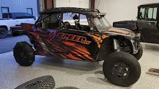 SPEED UTV paddes are on! Will they work? To narrow? Will they hook up? Front buffs? Any good?