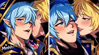 Stop It! 🥵┃Pure Vanilla x Shadow Milk (ShadowVanilla)┃Cookie Run Kingdom Comic Dub
