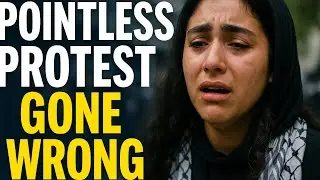 Pointless protest goes wrong: UCLA student pass out!!