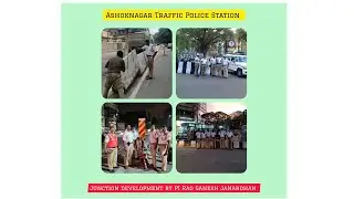 Ashoknagar Traffic Police Station limits Junction Development by PI Rao Ganesh Janardhan in 2022-23