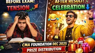 CMA Foundation Dec 2025 | Prize DistributionBright Vision Academy 🏆