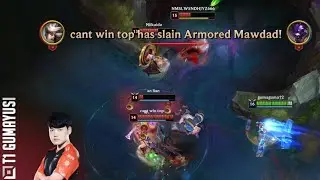 T1 Gumayusi CLEAN 1v4 Cleanup - Best of LoL Stream Highlights (Translated)