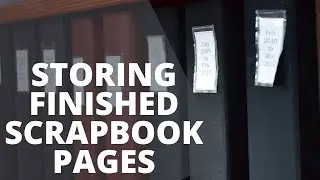 Scrapbook Album Share and Organization Video