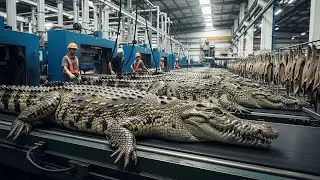 Inside The Modern Factory: From Crocodile To Luxury Bags | How It's Made | Factory Process