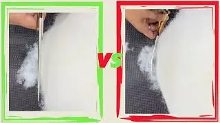 Straight vs curved scissors