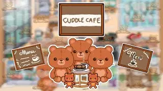Cuddle Cafe Design 🐻🤗 | Toca Boca Design Idea #12