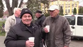 Humanitarna podela riblje čorbe u Kanjiži
