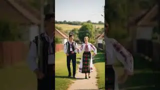 Traditional Moldova dress #fashion  #DreamScreenAI