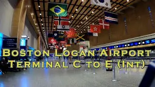 Boston Logan Airport (BOS) : Term. C to E (International)