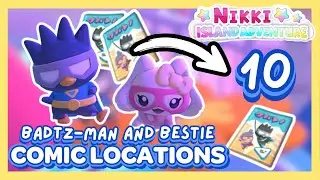 Места из комиксов &laquo;BADTZ-MAN и BESTIE&raquo; в &laquo;Hello Kitty Island Adventure&raquo;
