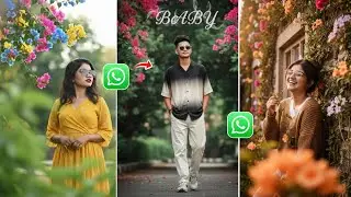 How to Edit Photos from Whatsapp | Whatsapp Meta AI Photo Editing | Background Change Photo Editing