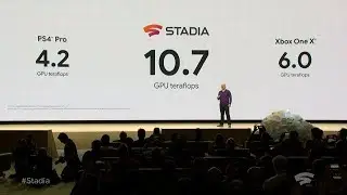 Google Stadia-Мощнее, чем суммарная мощь XBox One X и PS4 Pro