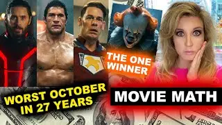 2025 Box Office - October Flops Tron Ares, Smashing Machine, Peacemaker! Welcome to Derry Viewership