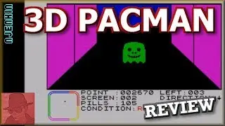 3D Pacman - on the ZX Spectrum 48K !! with Commentary