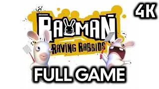 Rayman Raving Rabbids┆Full Walkthrough┆No Commentary┆4K60FPS