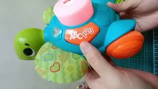 Servis Mainan ELC Fisher-Price Linkimals Sit-to-Crawl Sea Turtle