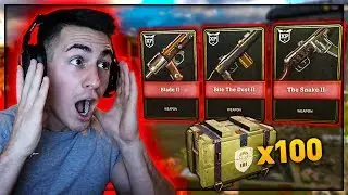 BEST COD WW2 SUPPLY DROP OPENING! *100 Rare Supply Drops*